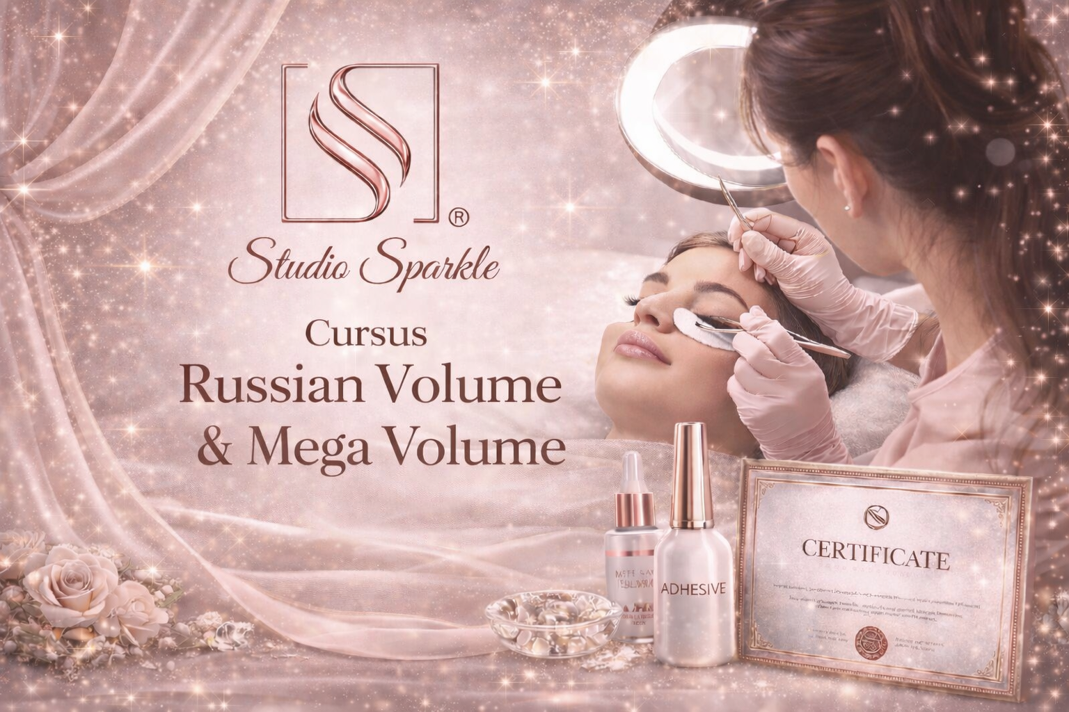 Cursus Wimperstylist - Russian volume & Mega volume
